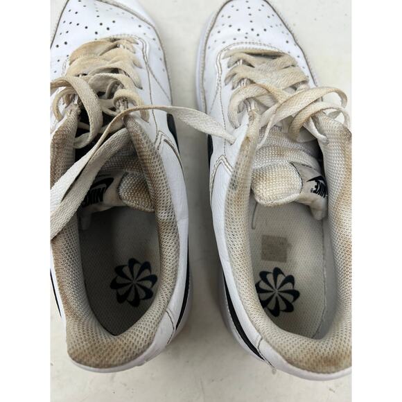 Nike Court Vision Low Next Nature White Black Mens 9.5 - Picture 6 of 7